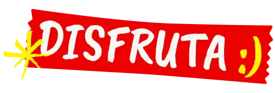 ¡Disfruta!